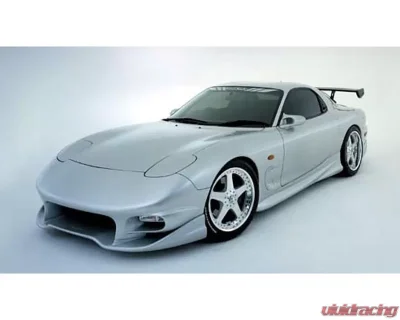 VeilSide 1993-2002 Mazda RX7 FD3S C-II Model Front Bumper Spoiler (FRP)-Feature FF 1 - AE052-01