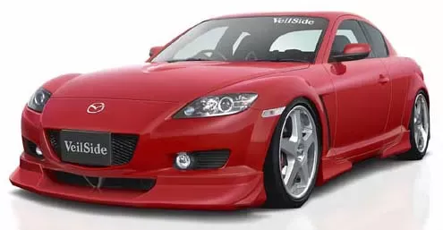 VeilSide 2003-2008 Mazda RX8 SE3P Ver. I Side Under Wing (Urethane)