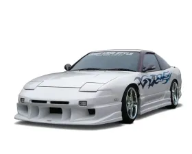 VeilSide 1989-1994 Nissan 240SX RPS13 180SX Flip Light Hatchback - S13 Silvia Coupe D1-GT Model Side Skirts (FRP)