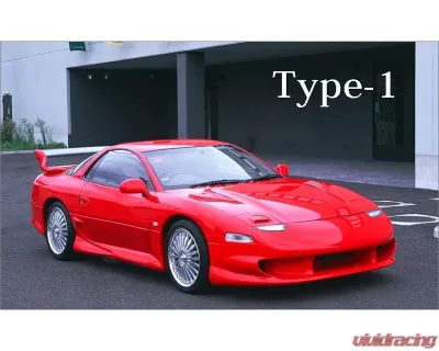 VeilSide 1991-1993 Mitsubishi 3000GT/ Dodge Stealth GTO Z15/16A EC-I Model Front Bumper Spoiler TYPE-I (FRP) - AE037-01