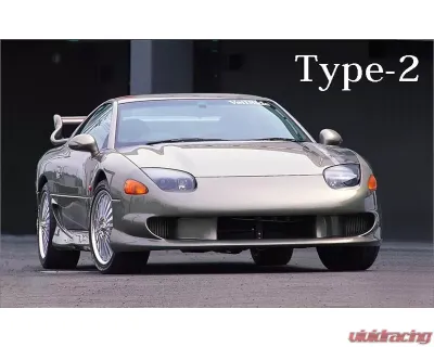 VeilSide 1994-1998 Mitsubishi 3000GT/ Dodge Stealth GTO Z15/16A EC-I Model Front Bumper Spoiler TYPE-II (FRP) - AE037-02