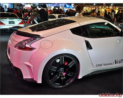 VeilSide 2009-2020 Nissan 370Z Ver. I Model Carbon Rear Over Fenders (FRP) Pair - AE105-06C