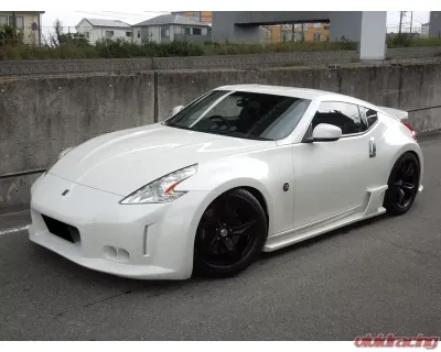 VeilSide 2009-2020 Nissan 370Z Ver. III Model Complete Kit (FRP) 6 Pieces Ver. III Front Bumper, Pair of Side Skirts, Pair of Side Caps & Rear Bumper (Side Skirts Does Not Fit Nismo Model) - AE108