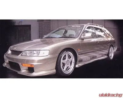 VeilSide 1994-1997 Honda Accord 4Cly. CE1 EC-1 Model 2 Pieces Front Bumper Spoiler TYPE-B (FRP) - AE041-02