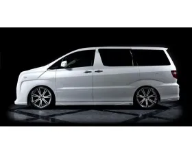 VeilSide Toyota Alphard Complete Conversion Kit ..Front Bumper, Hood, Front Fenders, Grill Set, Headlights Set, Side Skirts, Door Panels, Rear Bumper & Rear Spoiler
