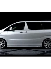 VeilSide Toyota Alphard Complete Conversion Kit ..Front Bumper, Hood, Front Fenders, Grill Set, Headlights Set, Side Skirts, Door Panels, Rear Bumper & Rear Spoiler                                     - AE120 - Image 3
