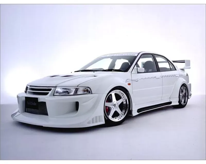 VeilSide DTM Evolution Front Bumper Canard (FRP) Mitsubishi Lancer EVO VI CP9A - AE065-06