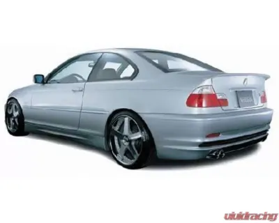 VeilSide 1999-2001 BMW E46 3-Series Coupe Executive Sports Model Rear Half Spoiler (FRP) - AE072-03