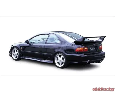 VeilSide 1992-1995 Honda Civic Coupe/ Sedan EJ1 EC-1 Model Rear Bumper Spoiler (FRP) - AE040-03