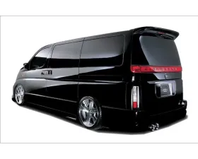VeilSide 2002-2010 Nissan ElGrand JDM E51 Goltier Rear Bumper Spoiler (FRP)