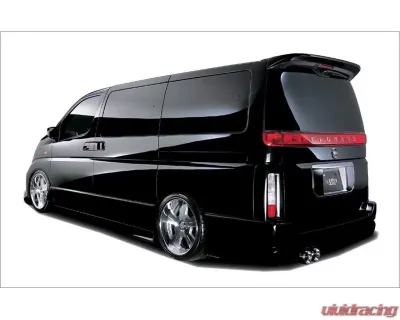 VeilSide 2002-2010 Nissan ElGrand JDM E51 Goltier Rear Bumper Spoiler (FRP) - AE904-03