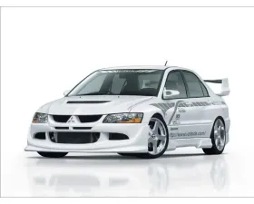 VeilSide 2003-2005 Mitsubishi Lancer EVO VIII CT9A Ver. I Model Front Half Spoiler (CARBON)