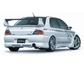 VeilSide 2002-2005 Mitsubishi Lancer EVO VII & VIII CT9A Ver. I Model JDM Spec Rear Under Spoiler (FRP)