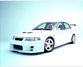 VeilSide 1997-2001 Mitsubishi Lancer EVO IV, V, VI CN9A/ CP9A EC-I Model Front Bumper Spoiler (FRP)