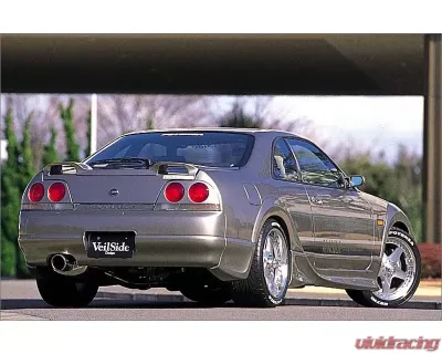 VeilSide 1993-1998 Nissan Skyline GTS JDM ECR33 E-I Model Rear Spoiler (FRP) - AE021-07
