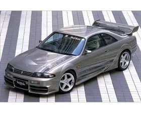 VeilSide 1993-1998 Nissan Skyline GTS JDM ECR33 E-I Model Front & Rear Fender Trims Set (Front & Rear) (FRP)