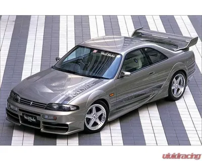VeilSide 1993-1998 Nissan Skyline GTS JDM ECR33 E-I Model Front & Rear Fender Trims Set (Front & Rear) (FRP) - AE021-06