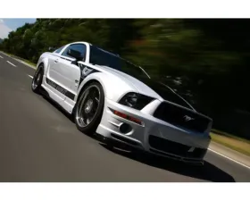VeilSide 2005-2009 Ford Mustang GT USA Model Complete Kit (FRP) Front Bumper, Side Skirts, Door Panels, Rear Bumper & FRP Hood