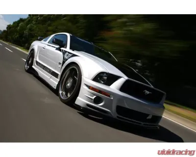 VeilSide 2005-2009 Ford Mustang GT USA Model Complete Kit (FRP) Front Bumper, Side Skirts, Door Panels, Rear Bumper & FRP Hood - AE101
