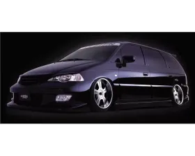 VeilSide 1999-2003 Honda Odyssey JDM RA6 Goltier Front Bumper Spoiler Type1 (FRP)