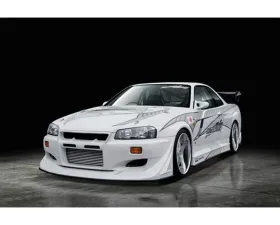 VeilSide 1999-2002 Nissan Skyline GTR BNR34 JDM VS-GT Model Side Skirts (FRP)