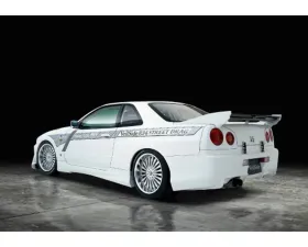 VeilSide 1999-2002 Nissan GTR JDM BNR34 Skyline Street Drag Model Rear Bumper Spoiler (FRP)