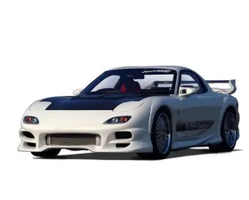 VeilSide 1993-2002 Mazda RX7 FD3S C-III Model Front Bumper Spoiler (FRP)