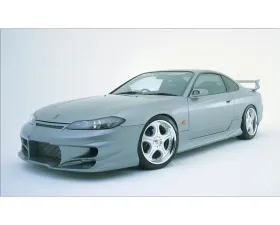 VeilSide 1999-2002 Nissan Silvia S15 JDM EC-1 Model Side Skirts (FRP) Pair