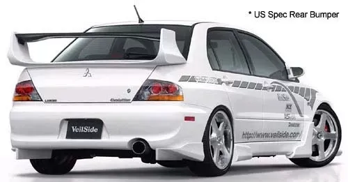VeilSide 2003-2007 Mitsubishi Lancer EVO VII, VIII & IX CT9A Ver. I Model Rear Wing  (FRP&CARBON) - AE074-07