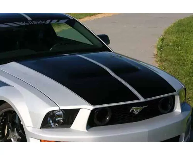 VeilSide 2005-2009 Ford Mustang GT USA Model CARBON Hood CFRP) - AE101-06C