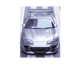 VeilSide 1993-1998 Toyota Supra JZA80 MK4 C-II Model FRP Hood (FRP)