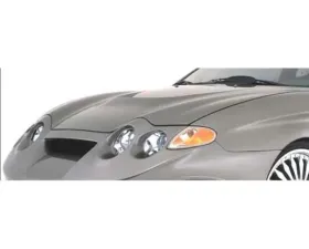 VeilSide 2000-2002 Hyundai Tiburon Turbulence K01R Model FRP Hood (FRP)
