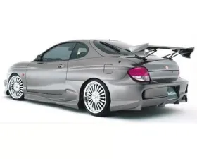 VeilSide 2000-2002 Hyundai Tiburon Turbulence K01R Model Rear Bumper Spoiler (FRP)