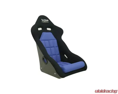 VeilSide D-1R FRP Racing Seat Black/Blue - FA010-01BLF