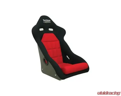 VeilSide D-1R FRP Racing Seat Black/Red - FA010-01REDF