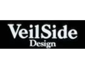 VeilSide Design Sticker White Size: 40x120mm