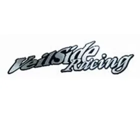 VeilSide Racing Slant Sticker White Size: 330mmX100mm