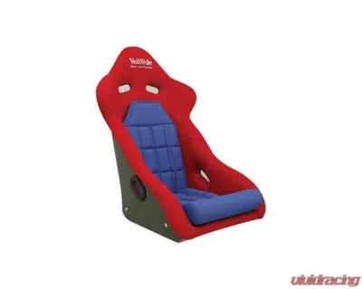 VeilSide D-1R FRP Racing Seat Red/Blue - FA010-03BLF