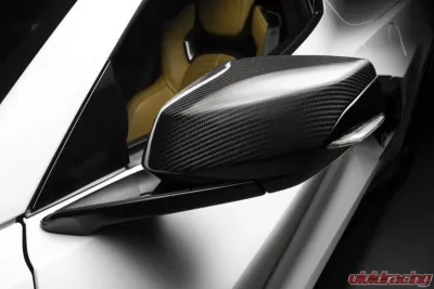 RSC Tuning Mirror Covers Carbon Fiber Chevrolet C8 Corvette Stingray 2020-2024 - RSCVET3003