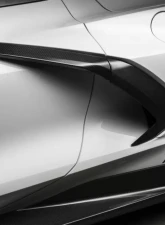 Racing Sport Concepts Carbon Fiber Engine Intake Side Vents for Chevrolet C8 Corvette 2020-2024                                     - RSCVET3006 - Image 2