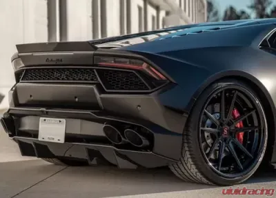 RSC Tuning Carbon Fiber Slip-On Rear Diffuser Lamborghini  Huracan LP580 2015-2020 - RSCLAM2099