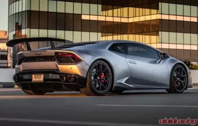 RSC Tuning Carbon Fiber Slip-On Rear Diffuser Lamborghini  Huracan LP580 2015-2020 - RSCLAM2099