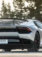 RSC Tuning Carbon Fiber Slip-On Rear Diffuser Lamborghini  Huracan LP580 2015-2020                                     - RSCLAM2099 - Image 4