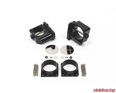 Alpha Performance Big Bore Billet Throttle Bodies with Standard Hose Flanges Nissan GT-R R35 2009+ - ALP.07.08.0006-3