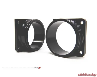 Alpha Performance Big Bore Billet Throttle Bodies with Standard Hose Flanges Nissan GT-R R35 2009+ - ALP.07.08.0006-3