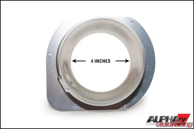 AMS Performance Alpha Air Filter with CNC Aluminum Adapter for ALP.19.08.0001-1 - ALP.19.08.0001-1
