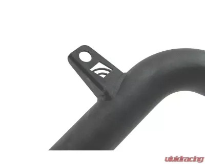 AMS Performance Turbo Charge Pipe for 2015-2020 Ford Mustang, Aluminum, Black Finish - AMS.21.09.0003-1