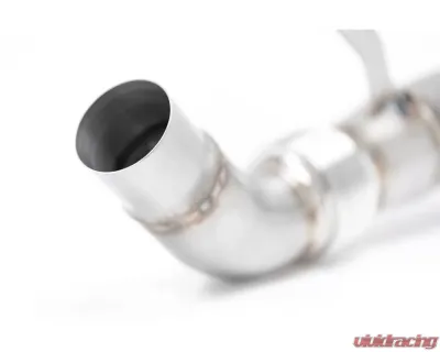 AMS Performance Street Downpipe with EPA-verified Ultra High Flow GESI Catalytic Converter - AMS.38.05.0001-2