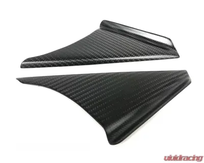 AMS Performance MKV Supra Anti-Wind Buffeting Kit Matte Carbon Toyota Supra MKV A90 2020-2024 - AMS.38.06.0002-2