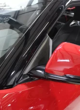 AMS Performance MKV Supra Anti-Wind Buffeting Kit Matte Carbon Toyota Supra MKV A90 2020-2024                                     - AMS.38.06.0002-2 - Image 5